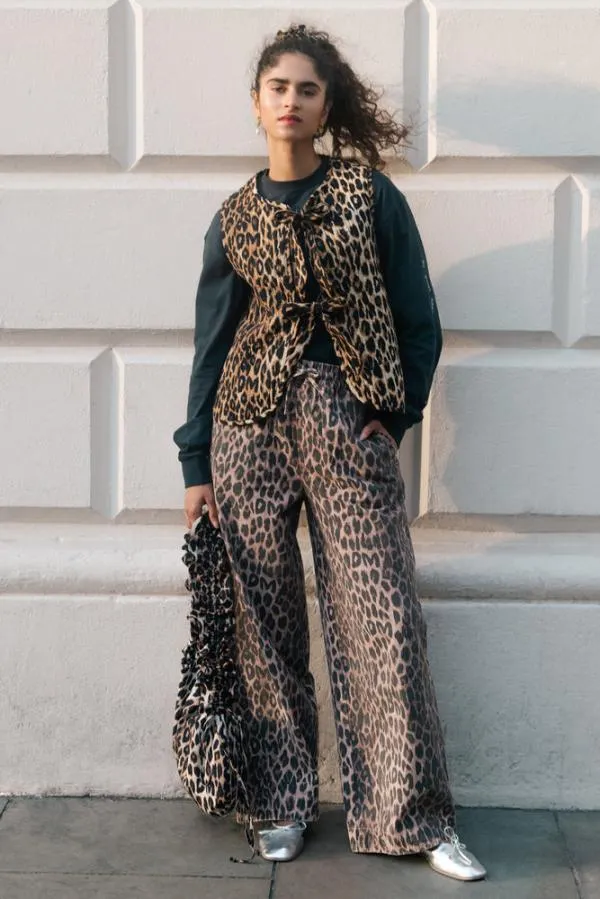 Damson Madder Bottoms Women Rafe Pant 8211 Leopard