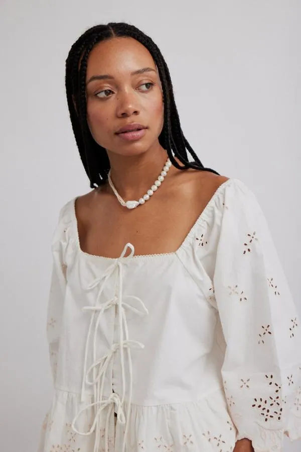 Damson Madder Coords Women Lana Blouse 8211 Broderie