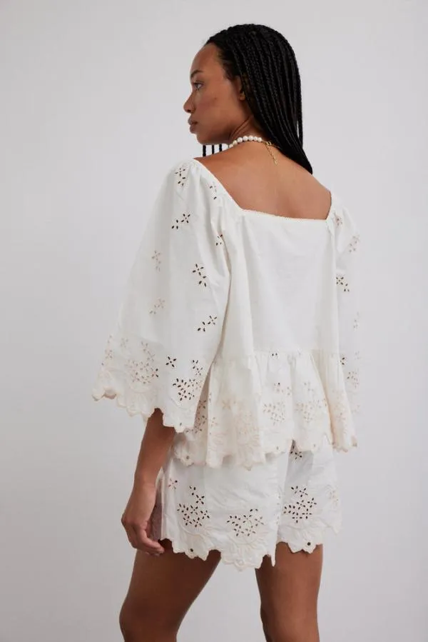 Damson Madder Coords Women Lana Blouse 8211 Broderie
