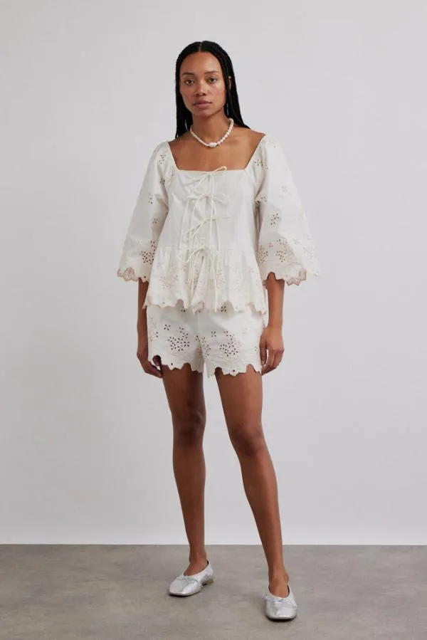 Damson Madder Coords Women Lana Blouse 8211 Broderie