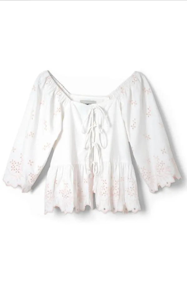 Damson Madder Coords Women Lana Blouse 8211 Broderie