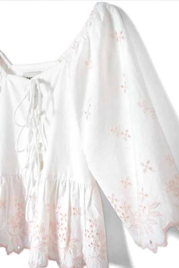 Damson Madder Coords Women Lana Blouse 8211 Broderie
