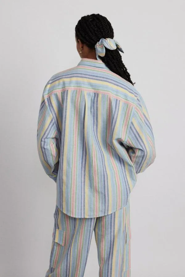 Damson Madder Coords Women Skyla Shirt 8211 Multi Stripe