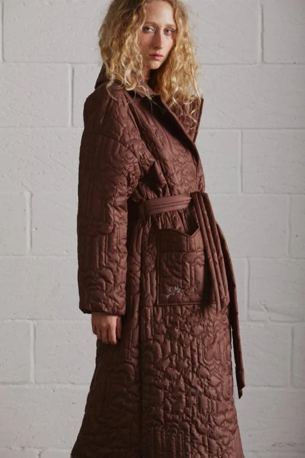 Damson Madder Jackets and Coats Women Gilda Coat Chocolate
