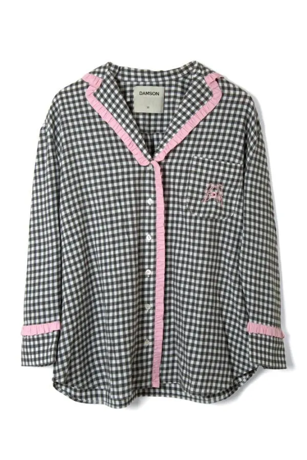 Damson Madder Nightwear Women Antonia Pj Set 8211 Flannel