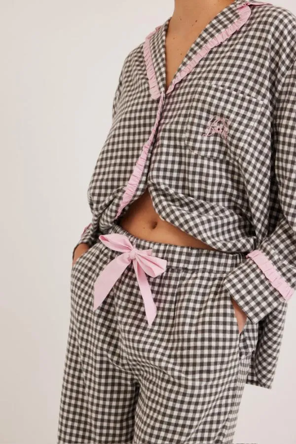 Damson Madder Nightwear Women Antonia Pj Set 8211 Flannel