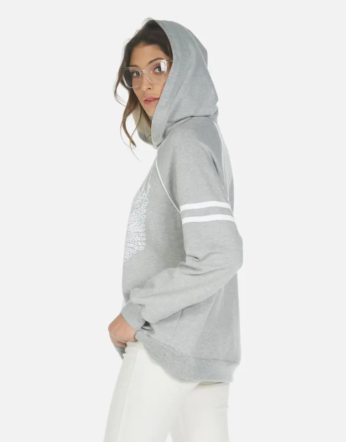 Davina Moshi Eagle Heather Grey Women Lauren Moshi Hoodies