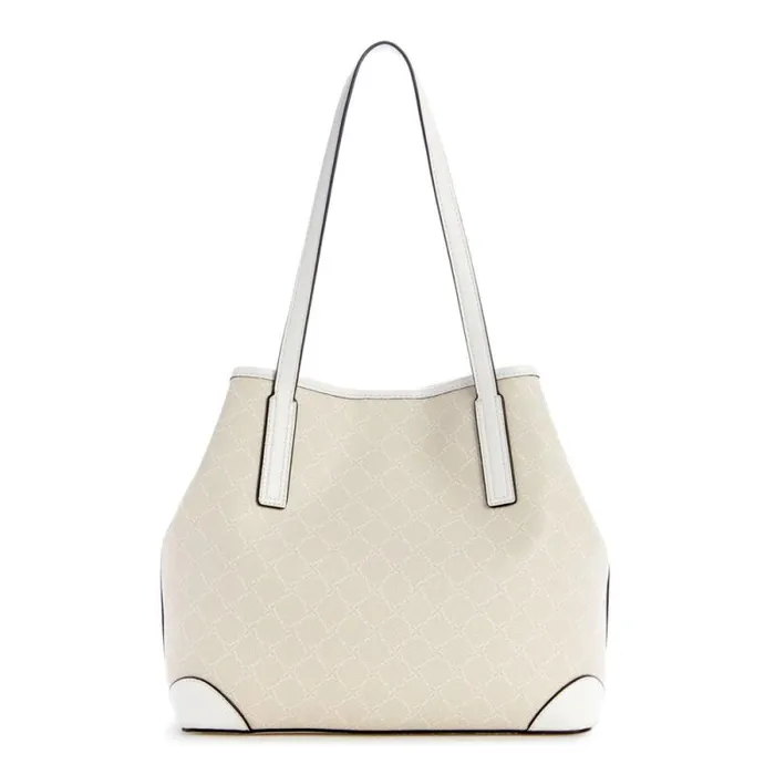 Delaine 2 In 1 Tote Cream Logowhite Women Nine West Totes and Backpacks Delaine 2 In 1 Tote Cream Logowhite Women Nine West Totes and Backpacks