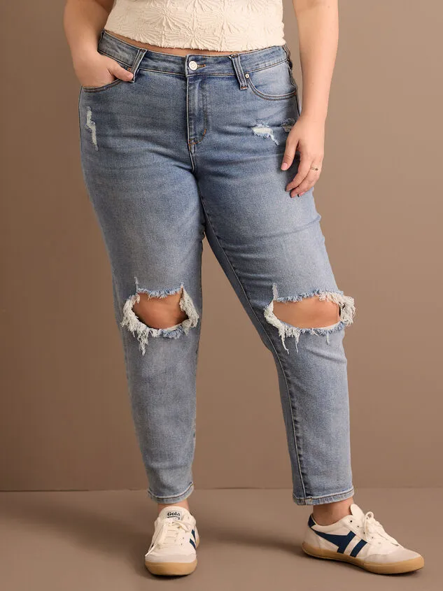 Destructed Girlfriend Jeans Durham Women Altar039d State Bottoms Destructed Girlfriend Jeans Durham Women Altar039d State Bottoms