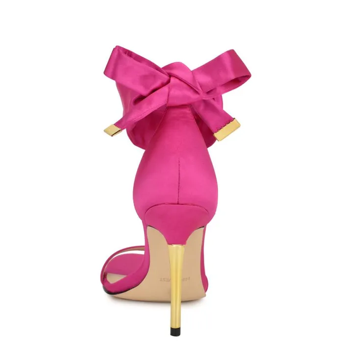 Donatela Ankle Wrap Sandals Pink Women Nine West Sandals Donatela Ankle Wrap Sandals Pink Women Nine West Sandals