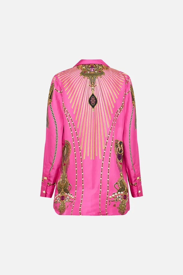 DOUBLE BREASTED SOFT JACKET SONG OF THE SCARAB Song Of The Scarab Womens Camilla Jackets