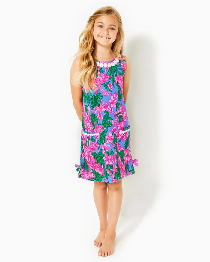 Dresses and Rompers GirlsHome and Gifts Lilly Pulitzer Girls Little Lilly Knit Shift Dress Cerise Pink Safari Sunset Dresses and Rompers GirlsHome and Gifts Lilly Pulitzer Girls Little Lilly Knit Shift Dress Cerise Pink Safari Sunset