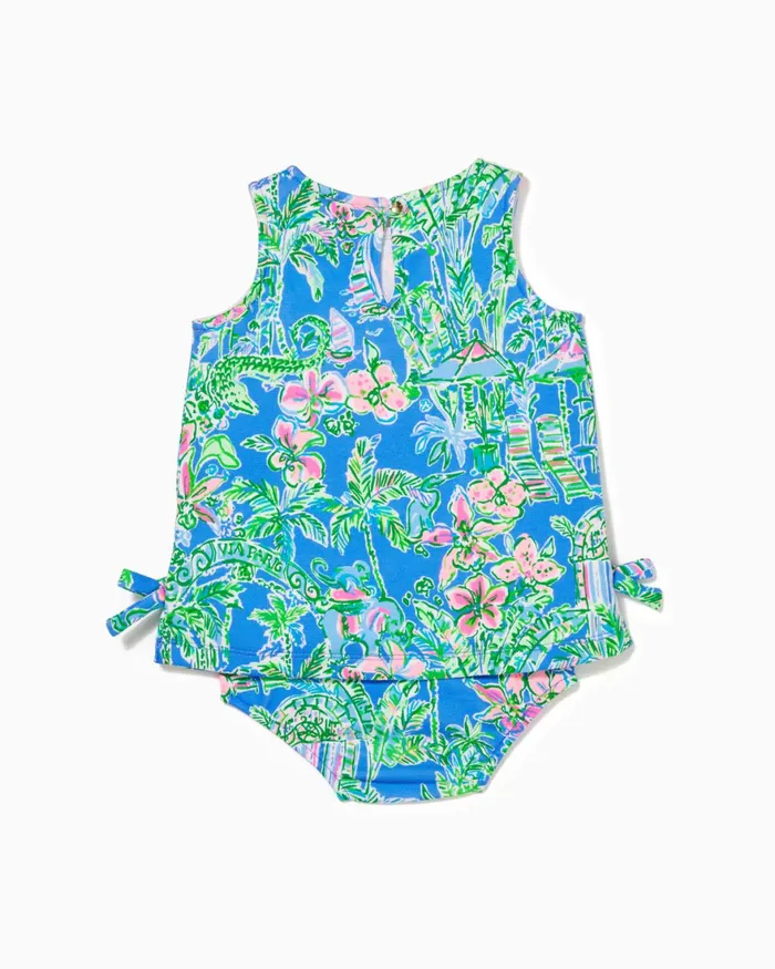 Dresses and Rompers Girls Lilly Pulitzer Baby Lilly Knit Shift Dress Boca Blue Beneath The Bougainvillea Dresses and Rompers Girls Lilly Pulitzer Baby Lilly Knit Shift Dress Boca Blue Beneath The Bougainvillea
