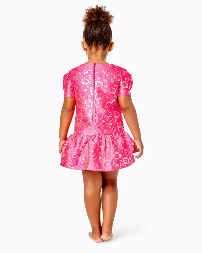 Dresses and Rompers Girls Lilly Pulitzer Girls Mini Erina Dress Pink Grenadine Gold Puff Floral Brocade Dresses and Rompers Girls Lilly Pulitzer Girls Mini Erina Dress Pink Grenadine Gold Puff Floral Brocade