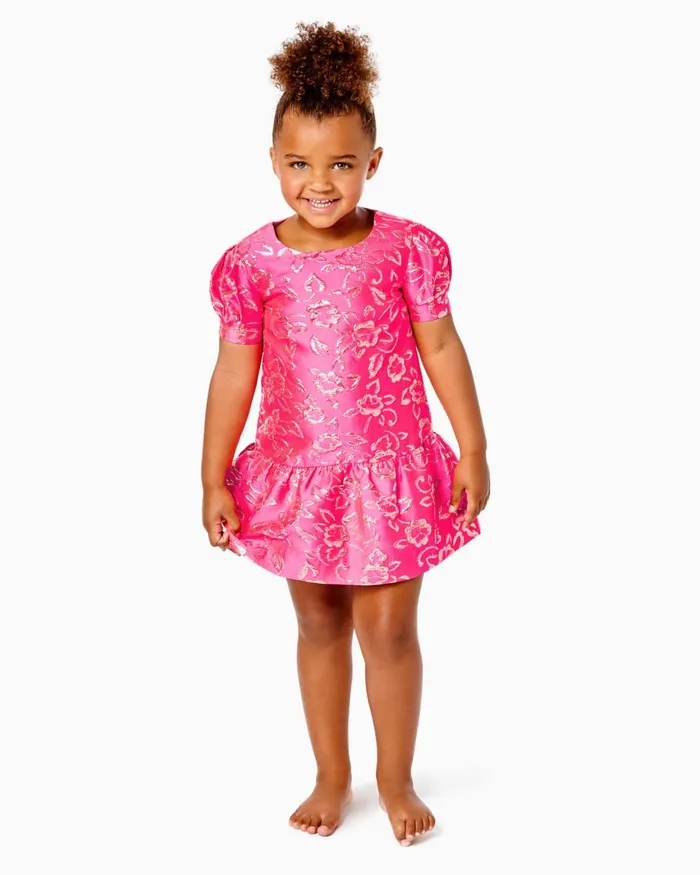 Dresses and Rompers Girls Lilly Pulitzer Girls Mini Erina Dress Pink Grenadine Gold Puff Floral Brocade Dresses and Rompers Girls Lilly Pulitzer Girls Mini Erina Dress Pink Grenadine Gold Puff Floral Brocade