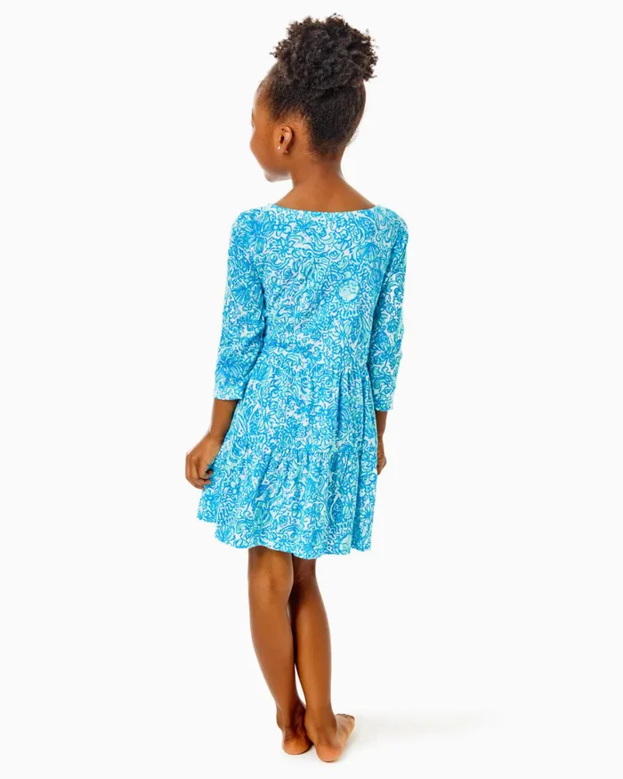 Dresses and Rompers Girls Lilly Pulitzer Girls Mini Geanna Dress Resort White Took Me By Sunrise Dresses and Rompers Girls Lilly Pulitzer Girls Mini Geanna Dress Resort White Took Me By Sunrise