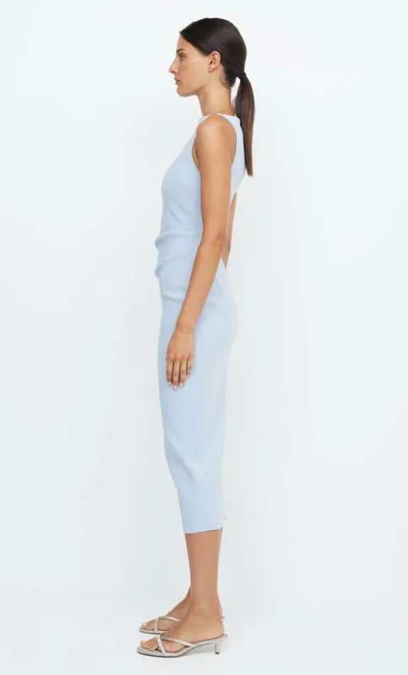 Dresses Bec Bridge Be Mine Tuck Dress Dusty Blue