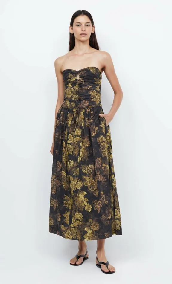 Dresses Bec Bridge Palmer Strapless Maxi Jasper Floral