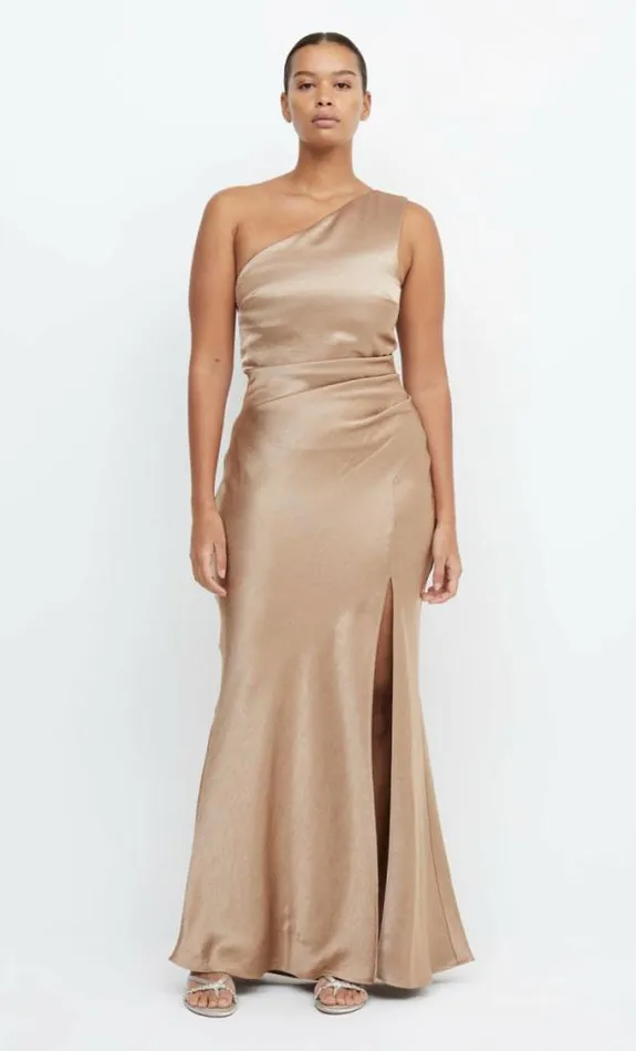 Dresses Bec Bridge The Dreamer Asym Dress Golden