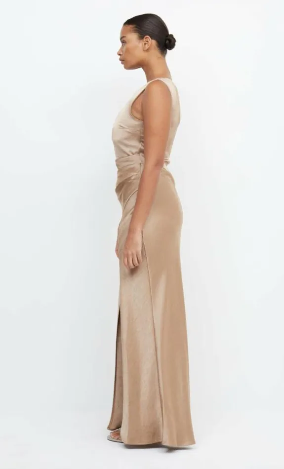 Dresses Bec Bridge The Dreamer Asym Dress Golden