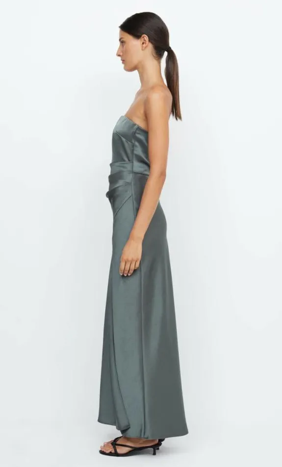 Dresses Bec Bridge The Dreamer Strapless Dress Dark Willow