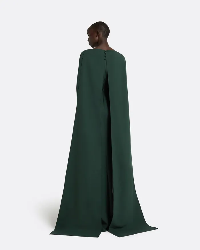 Dresses Safiyaa Women Ginevra Darkest Spruce Long Dress Darkest Spruce