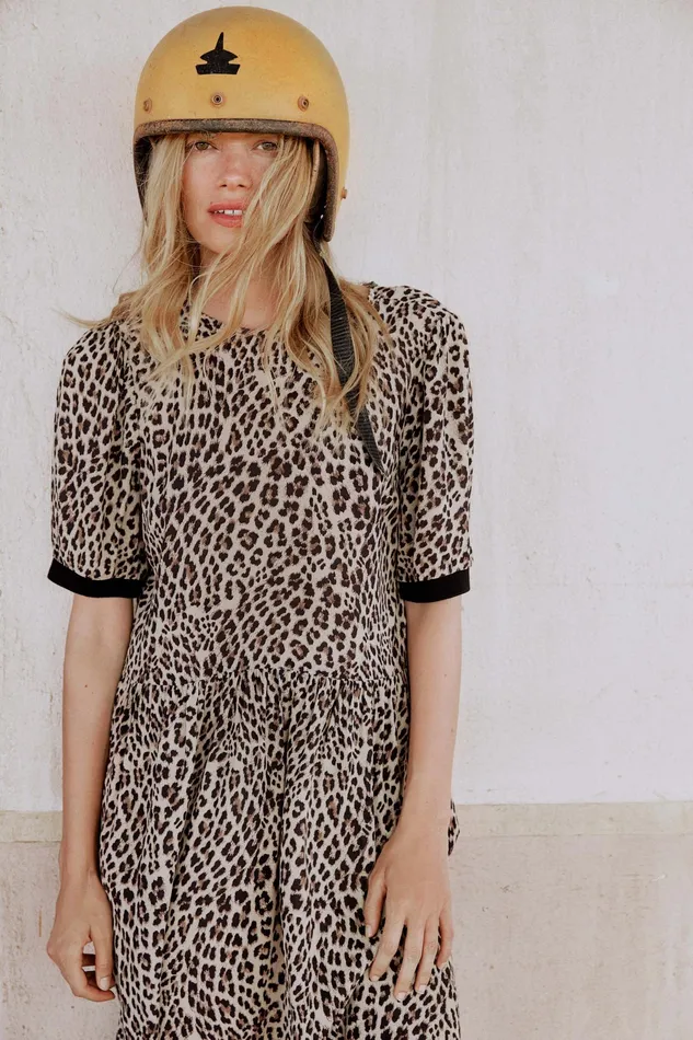 Dresses Women Hush Jesse Mini Dress True Leopard
