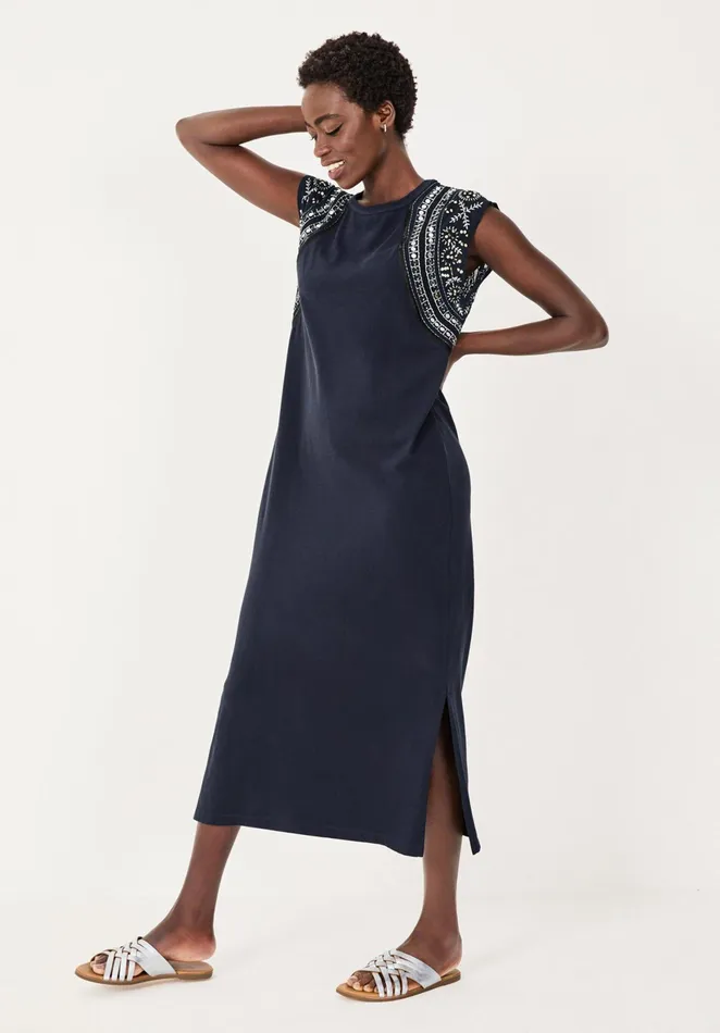 Dresses Women Hush Maree Embroidered Dress Midnight Navy