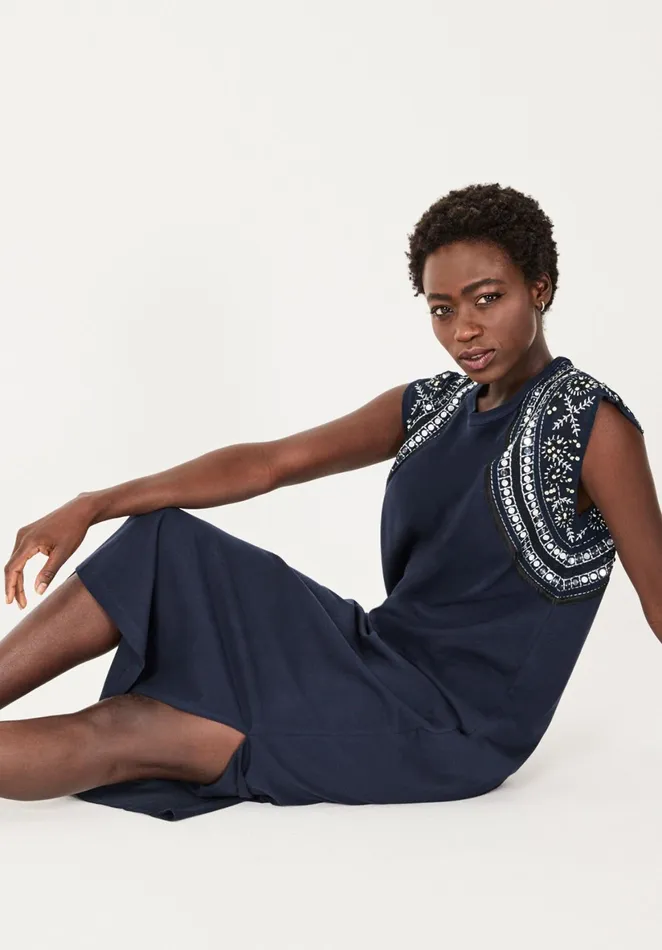 Dresses Women Hush Maree Embroidered Dress Midnight Navy