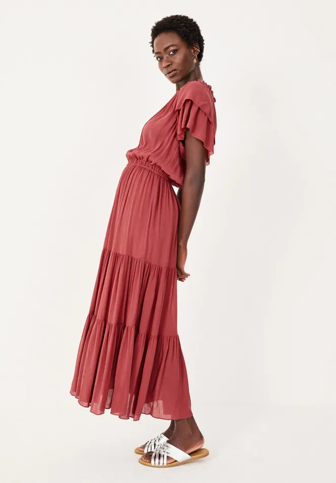 Dresses Women Hush Wren Tiered Maxi Dress Arizona Rose