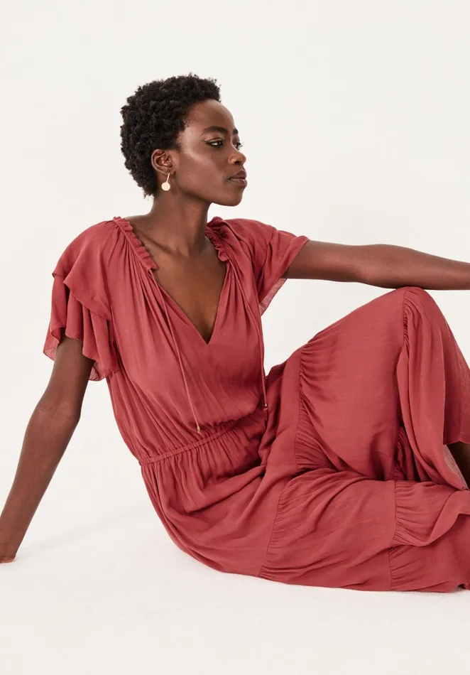 Dresses Women Hush Wren Tiered Maxi Dress Arizona Rose