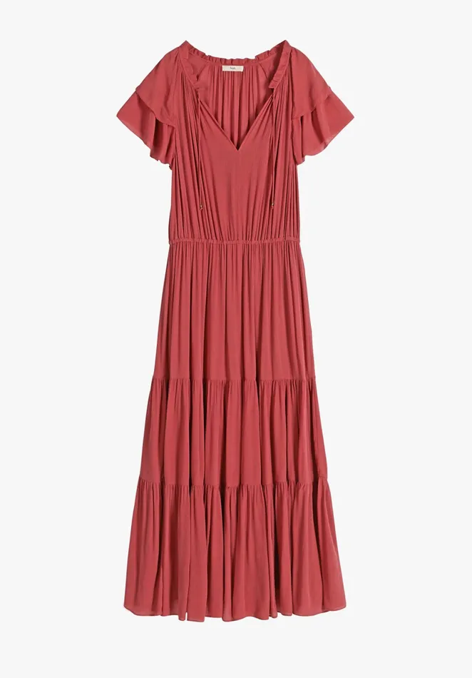 Dresses Women Hush Wren Tiered Maxi Dress Arizona Rose