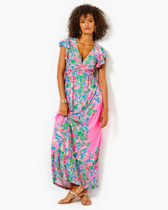 Dresses Women Lilly Pulitzer Geri OffTheShoulder Midi Dress Resort White Swirly Fern Scalloped Eyelet Dresses Women Lilly Pulitzer Geri OffTheShoulder Midi Dress Resort White Swirly Fern Scalloped Eyelet
