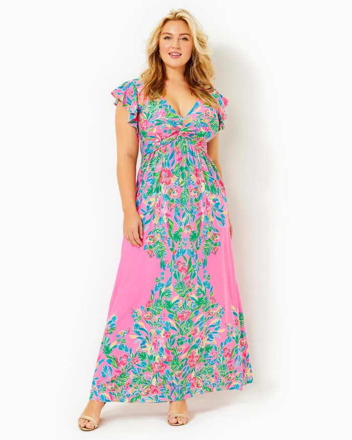 Dresses Women Lilly Pulitzer Geri OffTheShoulder Midi Dress Resort White Swirly Fern Scalloped Eyelet Dresses Women Lilly Pulitzer Geri OffTheShoulder Midi Dress Resort White Swirly Fern Scalloped Eyelet