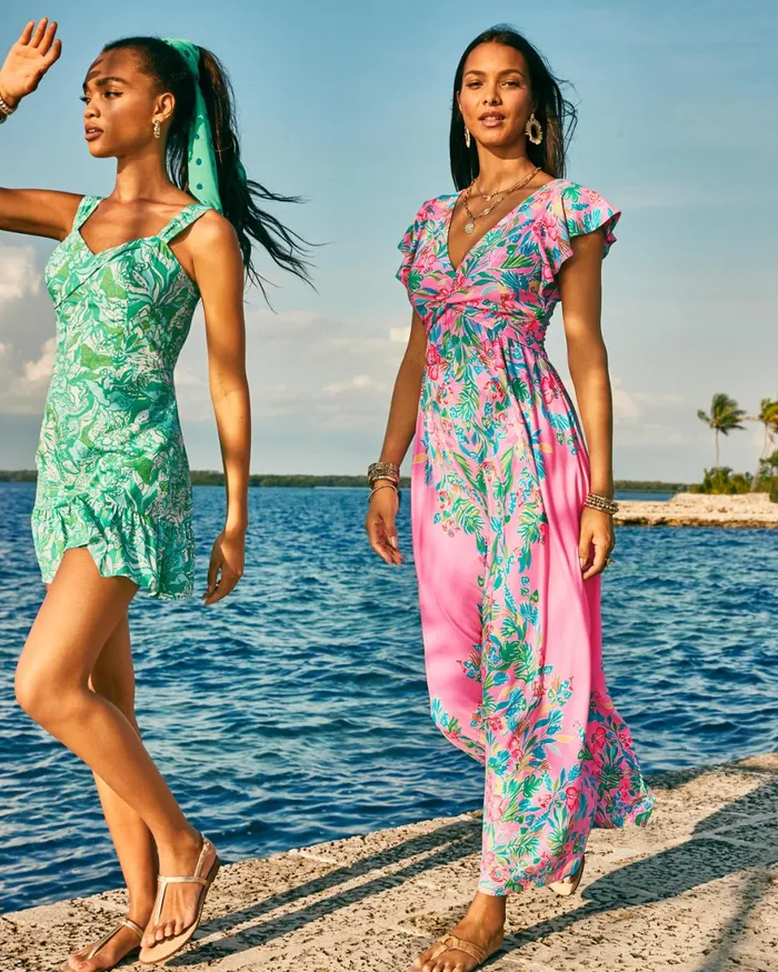 Dresses Women Lilly Pulitzer Geri OffTheShoulder Midi Dress Resort White Swirly Fern Scalloped Eyelet Dresses Women Lilly Pulitzer Geri OffTheShoulder Midi Dress Resort White Swirly Fern Scalloped Eyelet