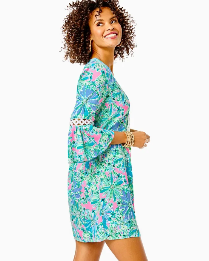 Dresses Women Lilly Pulitzer Hollie Tunic Dress Soleil Pink Good Hare Day Dresses Women Lilly Pulitzer Hollie Tunic Dress Soleil Pink Good Hare Day