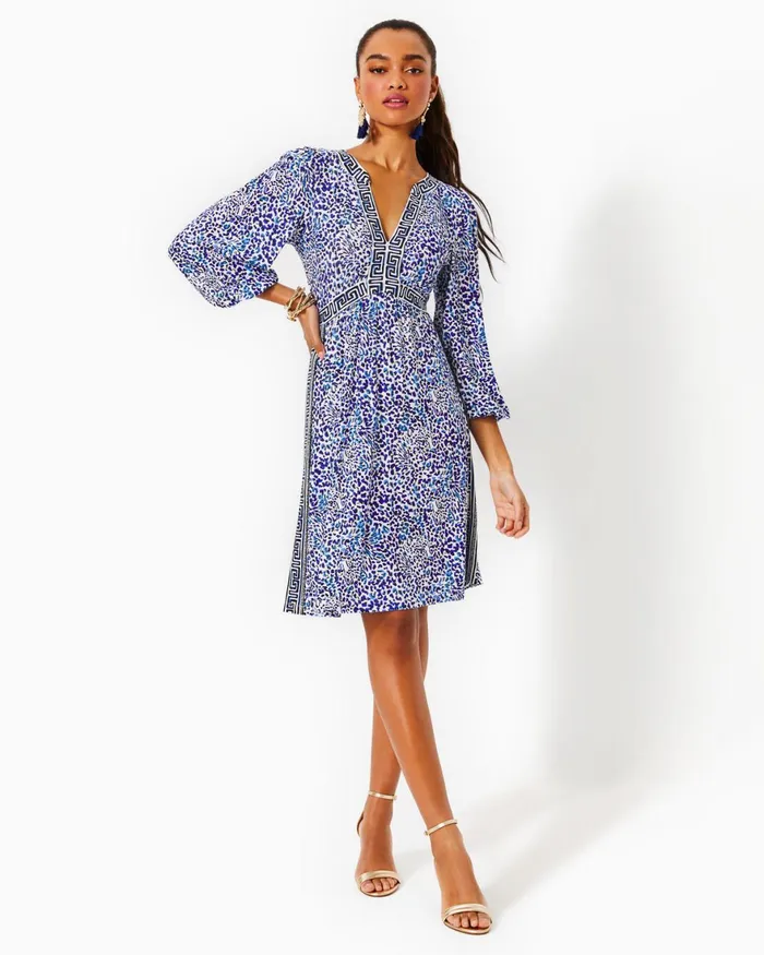 Dresses Women Lilly Pulitzer Kasslyn Dress Low Tide Navy Gold Puff Floral Brocade Dresses Women Lilly Pulitzer Kasslyn Dress Low Tide Navy Gold Puff Floral Brocade