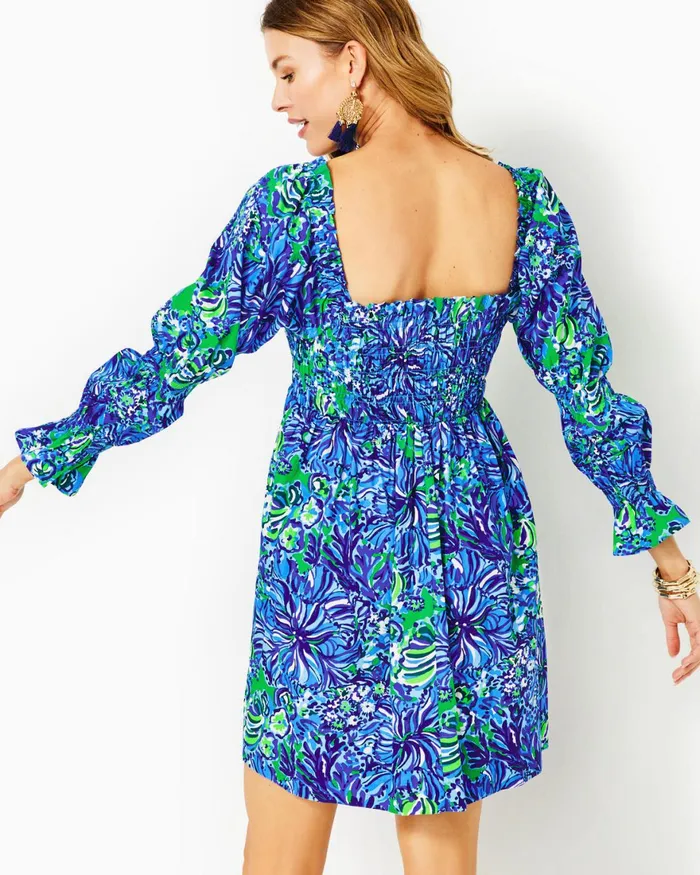 Dresses Women Lilly Pulitzer Kasslyn Dress Low Tide Navy Gold Puff Floral Brocade Dresses Women Lilly Pulitzer Kasslyn Dress Low Tide Navy Gold Puff Floral Brocade