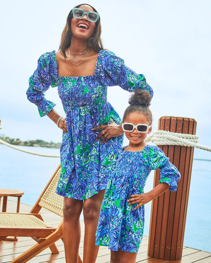 Dresses Women Lilly Pulitzer Kasslyn Dress Low Tide Navy Gold Puff Floral Brocade Dresses Women Lilly Pulitzer Kasslyn Dress Low Tide Navy Gold Puff Floral Brocade
