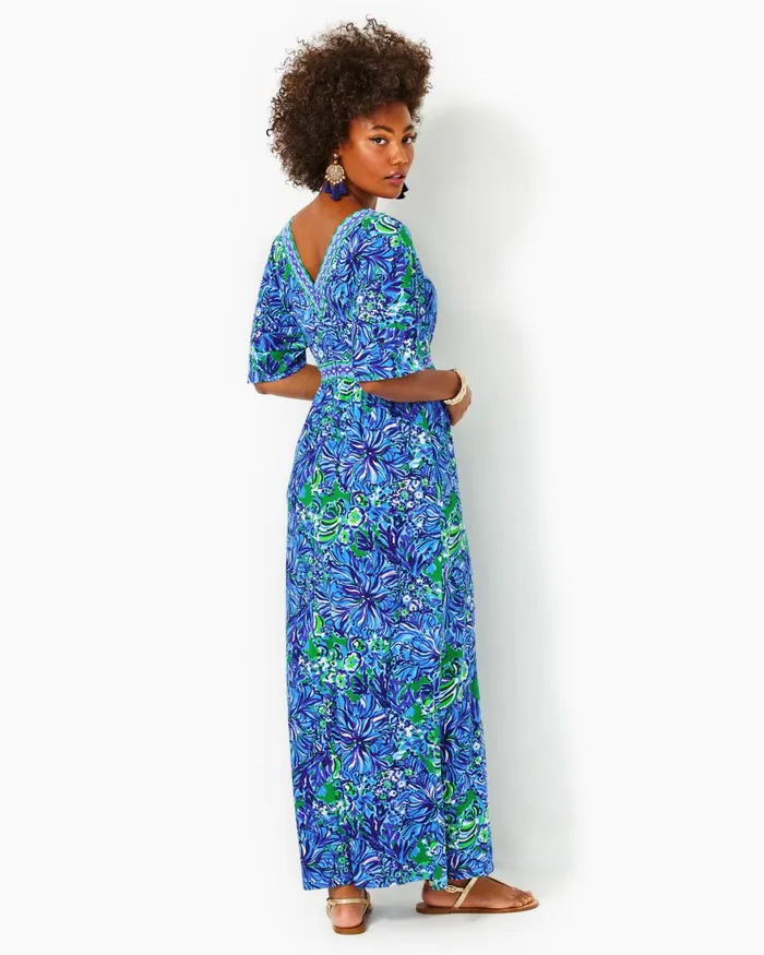 Dresses Women Lilly Pulitzer Kasslyn Dress Low Tide Navy Gold Puff Floral Brocade Dresses Women Lilly Pulitzer Kasslyn Dress Low Tide Navy Gold Puff Floral Brocade