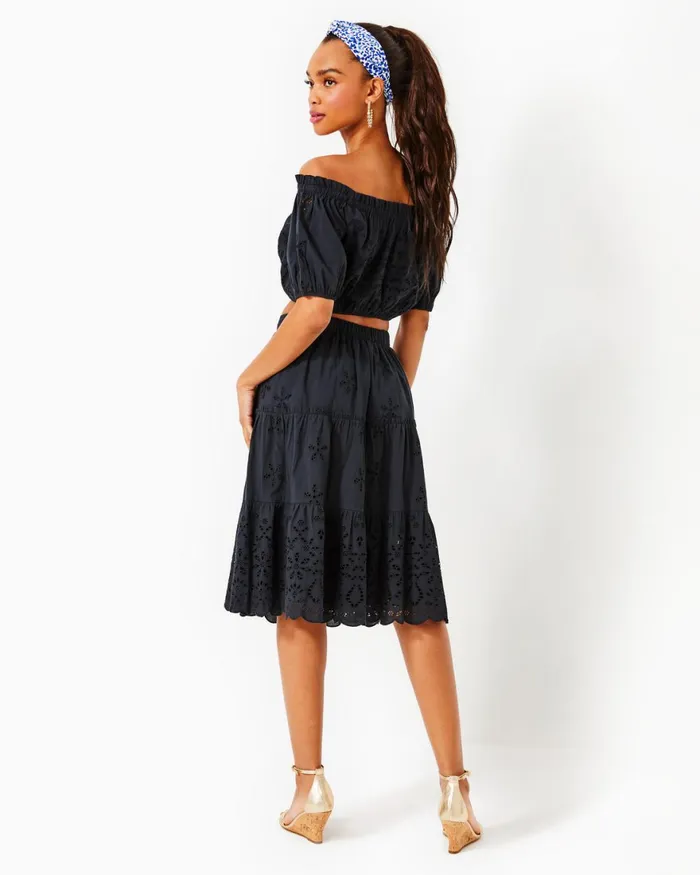 Dresses Women Lilly Pulitzer Saige Long Sleeve Dress Alba Blue Dresses Women Lilly Pulitzer Saige Long Sleeve Dress Alba Blue