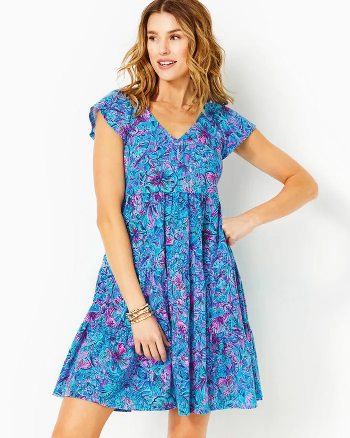 Dresses Women Lilly Pulitzer Trina Dress Surf Blue Soleil It On Me Dresses Women Lilly Pulitzer Trina Dress Surf Blue Soleil It On Me
