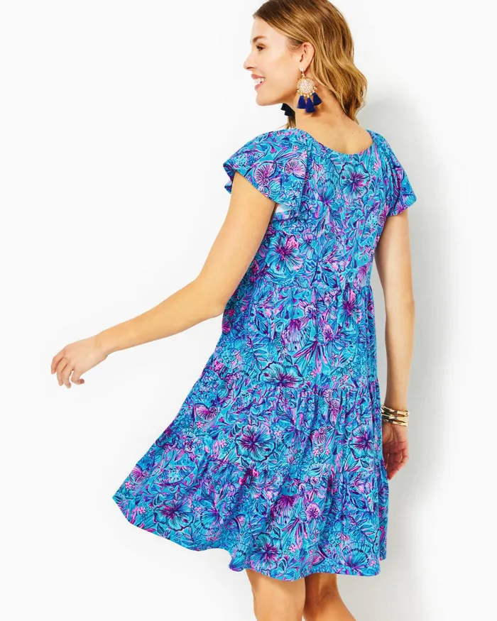 Dresses Women Lilly Pulitzer Trina Dress Surf Blue Soleil It On Me Dresses Women Lilly Pulitzer Trina Dress Surf Blue Soleil It On Me