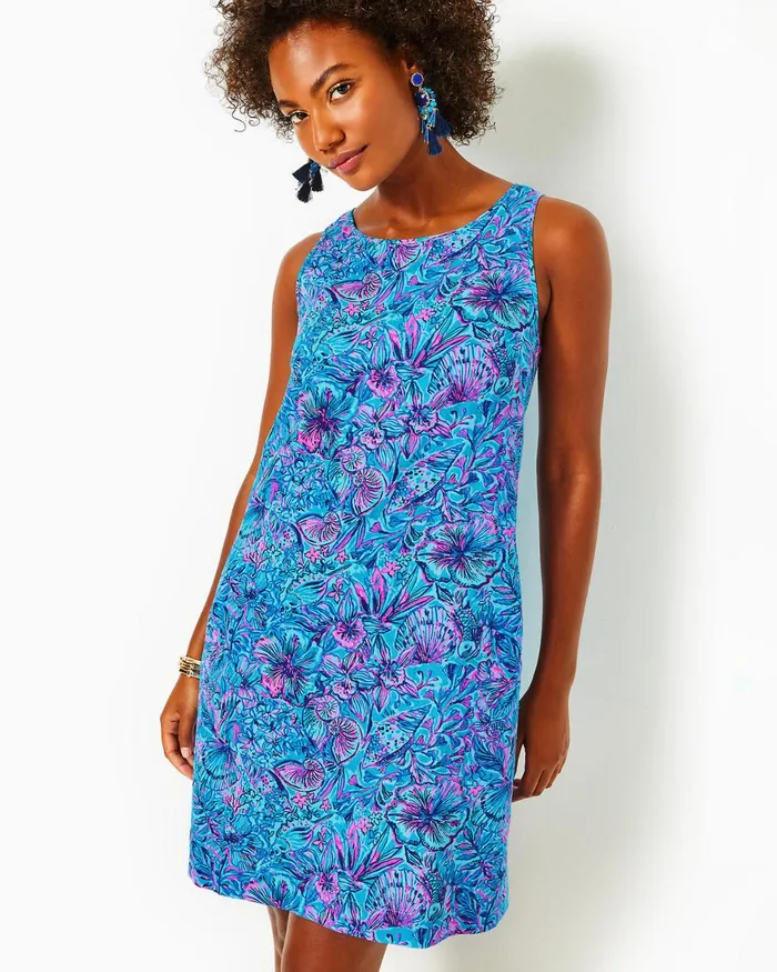 Dresses Women Lilly Pulitzer Trina Dress Surf Blue Soleil It On Me Dresses Women Lilly Pulitzer Trina Dress Surf Blue Soleil It On Me