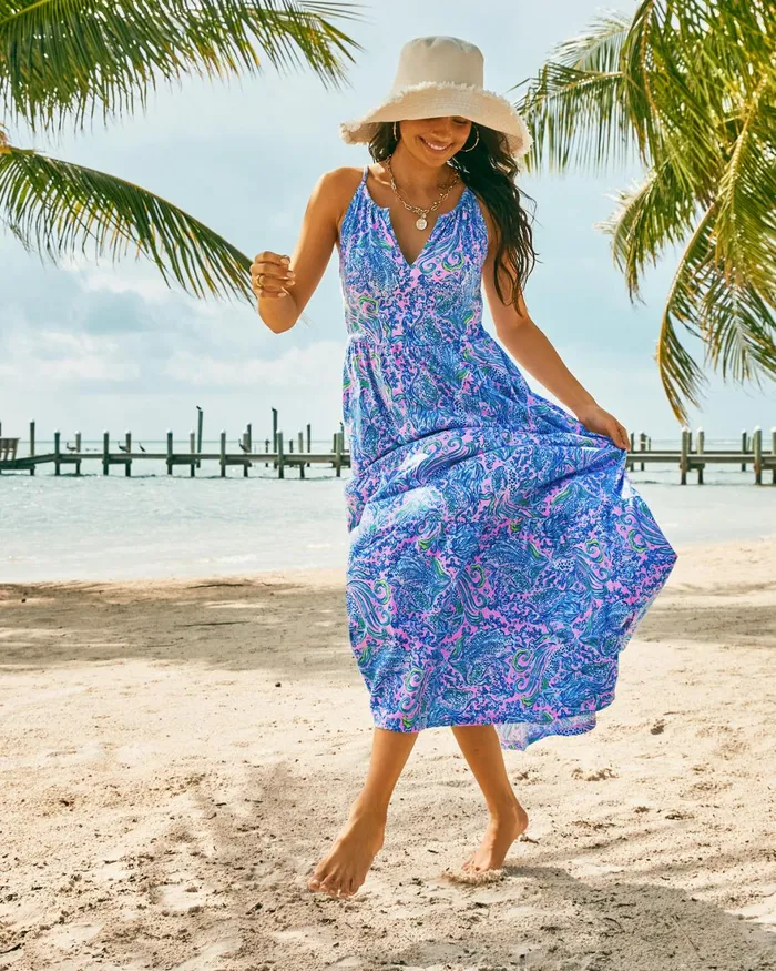 Dresses Women Lilly Pulitzer Trina Dress Surf Blue Soleil It On Me Dresses Women Lilly Pulitzer Trina Dress Surf Blue Soleil It On Me