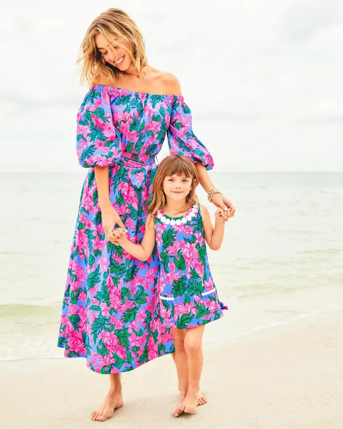 Dresses Women Lilly Pulitzer UPF 50 ChillyLilly Braedyn Dress Aura Pink Leaf An Impression Dresses Women Lilly Pulitzer UPF 50 ChillyLilly Braedyn Dress Aura Pink Leaf An Impression