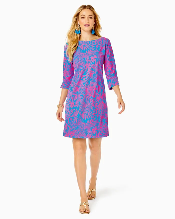 Dresses Women Lilly Pulitzer UPF 50 ChillyLilly Braedyn Dress Aura Pink Leaf An Impression Dresses Women Lilly Pulitzer UPF 50 ChillyLilly Braedyn Dress Aura Pink Leaf An Impression