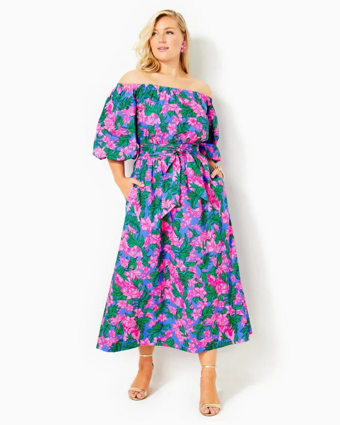 Dresses Women Lilly Pulitzer UPF 50 ChillyLilly Braedyn Dress Aura Pink Leaf An Impression Dresses Women Lilly Pulitzer UPF 50 ChillyLilly Braedyn Dress Aura Pink Leaf An Impression