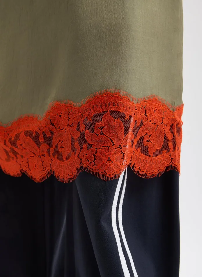 Dresses Women Tibi Lace Applique Slip Dress
