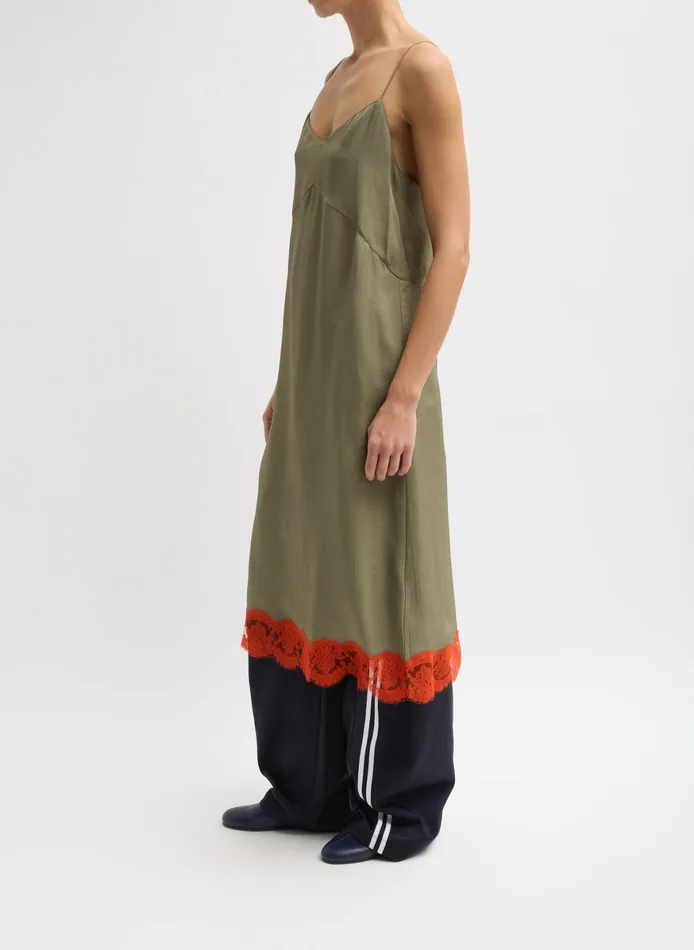 Dresses Women Tibi Lace Applique Slip Dress